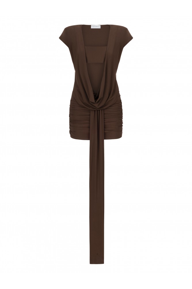  Eivissa Brown Dress