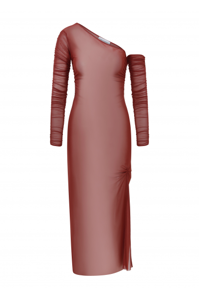 burgundy cover-up